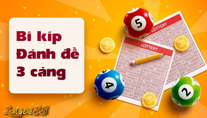 Hướng dẫn cánh đánh đề 3 càng | Bí kíp tính như thánh đề